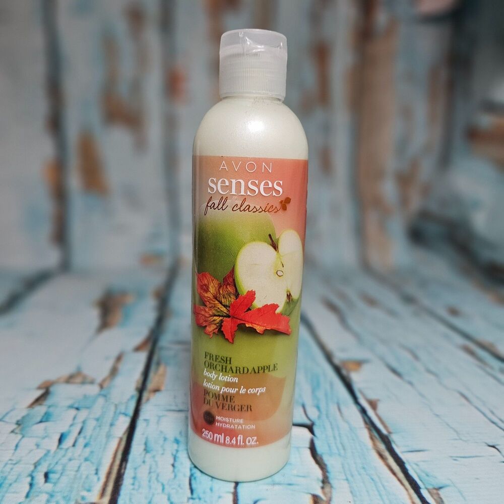 NEW Avon Senses Fall Classics Fresh Orchard Apple Body Lotion 8.4 fl oz | Moistu